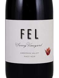 FEL Pinot Noir "Savoy Vineyard" Anderson Valley 2018 - 750ml