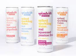 Spindrift Spiked Seltzer "Paradise Pack" Case Cans 2/12pk - 355ml