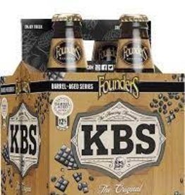 Founder's Brewing "KBS" Bourbon Barrel Aged Stout Bottles 4pk - 12oz