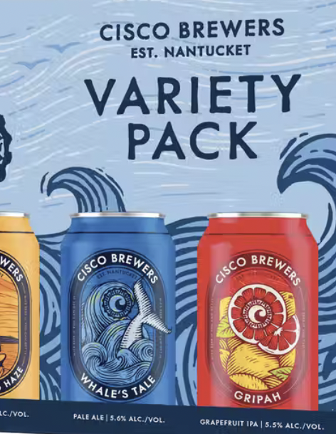 Cisco Brewers Variety Pack Cans 12pk - 12oz