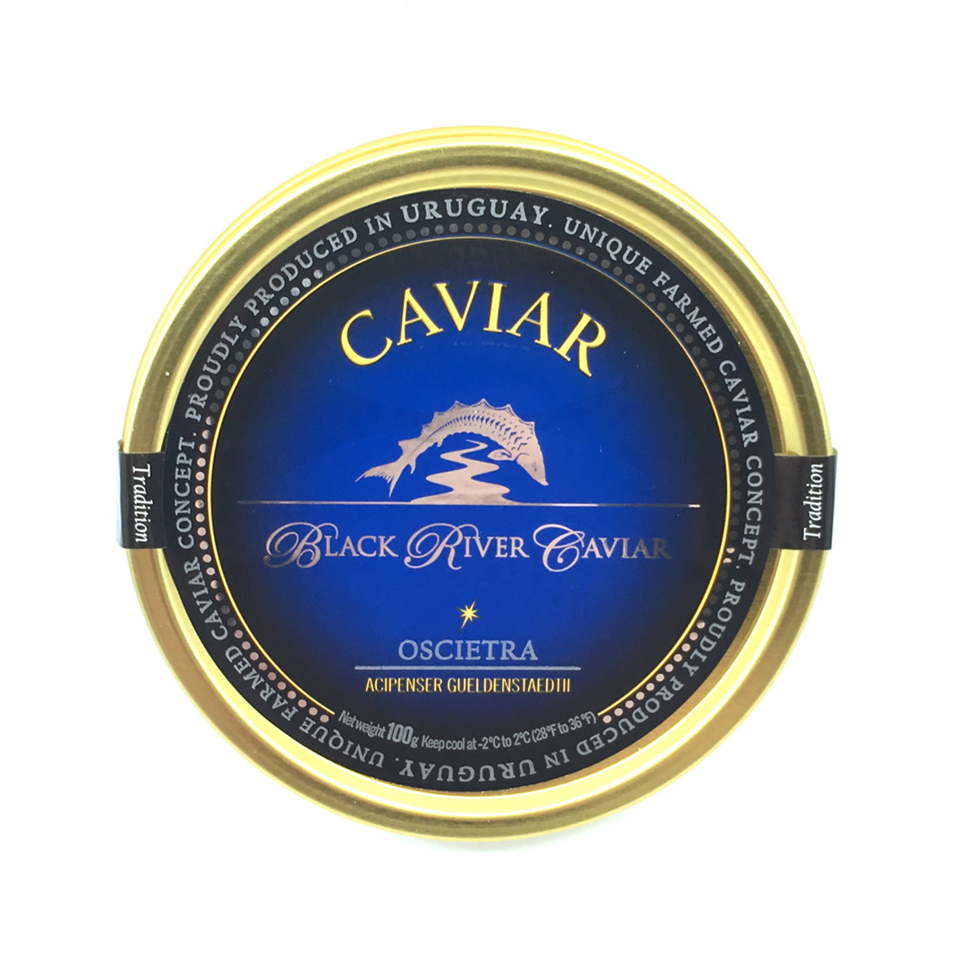Black River Caviar Oscietra Tradition 100g