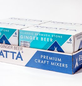 Regatta Classic Bermuda Stone Ginger Beer Case Slim Cans 4/6pk - 7oz