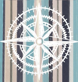 IHR Cocktail Napkins Compass Rose