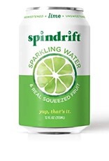 Spindrift Sparkling Water Lime Can - 12 oz