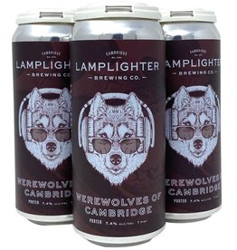 Lamplighter "Werewolves of Cambridge" Porter Case Cans 4pk - 16oz