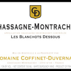 Domaine Coffinet-Duvernay Chassagne-Montrachet "Les Blanchots Dessous" 2020 - 750ml