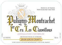 Domaine Jean-Louis Chavy Puligny Montrachet 1er Cru "Les Clavoillon" 2022- 750ml