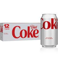 Diet Coke Can 12pk - 12oz