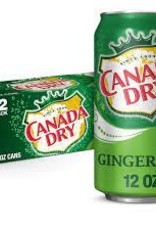 Canada Dry Ginger Ale Can 12pk - 12oz
