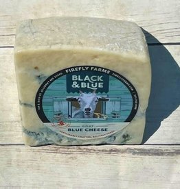 FireFly Black & Blue Aged Goat Cheese Wedges 6 oz
