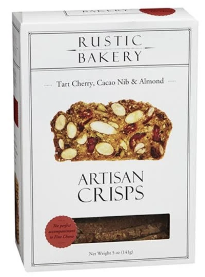 Rustic Bakery Artisan Crisps Cherry, Cacao Nibs + Almond 5 oz