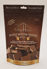 The Toffee House Milk Chocolate Peanut Butter Bark 8 oz Bag