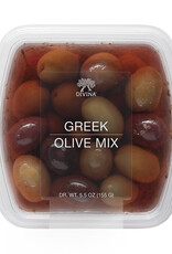 Divina Greek Olive Mix Cup 5.5 oz
