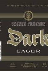 Sacred Profane "Dark" Lager Case Cans 2/12pk - 12oz