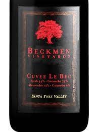 Beckman "Cuvee Le Bec" Red Blend 2019 - 750ml