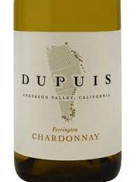 DuPuis Chardonnay "Ferrington Vineyard" Anderson Valley 2019 - 750ml