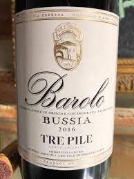 Tre Pile Bussia Barolo 2019. -750ml