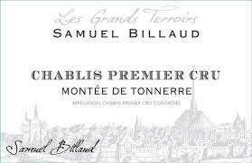 Samuel Billaud Chablis 1er Cru "Montee de Tonnerre 2020 - 750ml