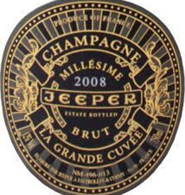 Champagne Jeeper Brut La Grand Cuvee Millesime 2008 - 750ml