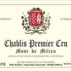 Paul Nicolle Chablis 1er Cru "Mont de Milieu" 2021 - 750ml