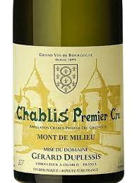 Gerard Duplessis Chablis 1er Cru "Mont de Milieu" 2020 - 750ml