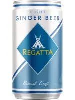 Regatta Light Ginger Beer Slim Cans 6pk - 7oz