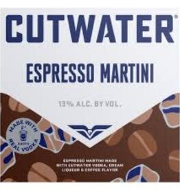 Cutwater Spirits Espresso Martini RTD Cans 4pk -12oz