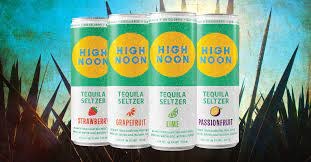 High Noon Sunsips Variety Pack Tequila and Seltzer Case Cans 3/8pk - 355ml