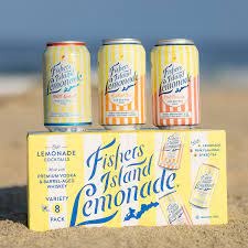 Fishers Island Lemonade "Beach Variety Pack" Cans 8pk - 12oz