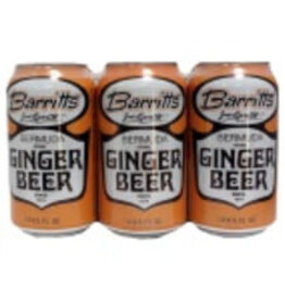 Barritt's Ginger Beer Case Cans 4/6pk - 12oz