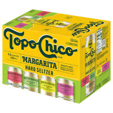 Topo Chico Margarita Variety Pack Case Cans 2/12pk - 12oz