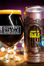 Battery Steele "Looking for Owls" Pastry Stout Cans 6/4pk - 16oz