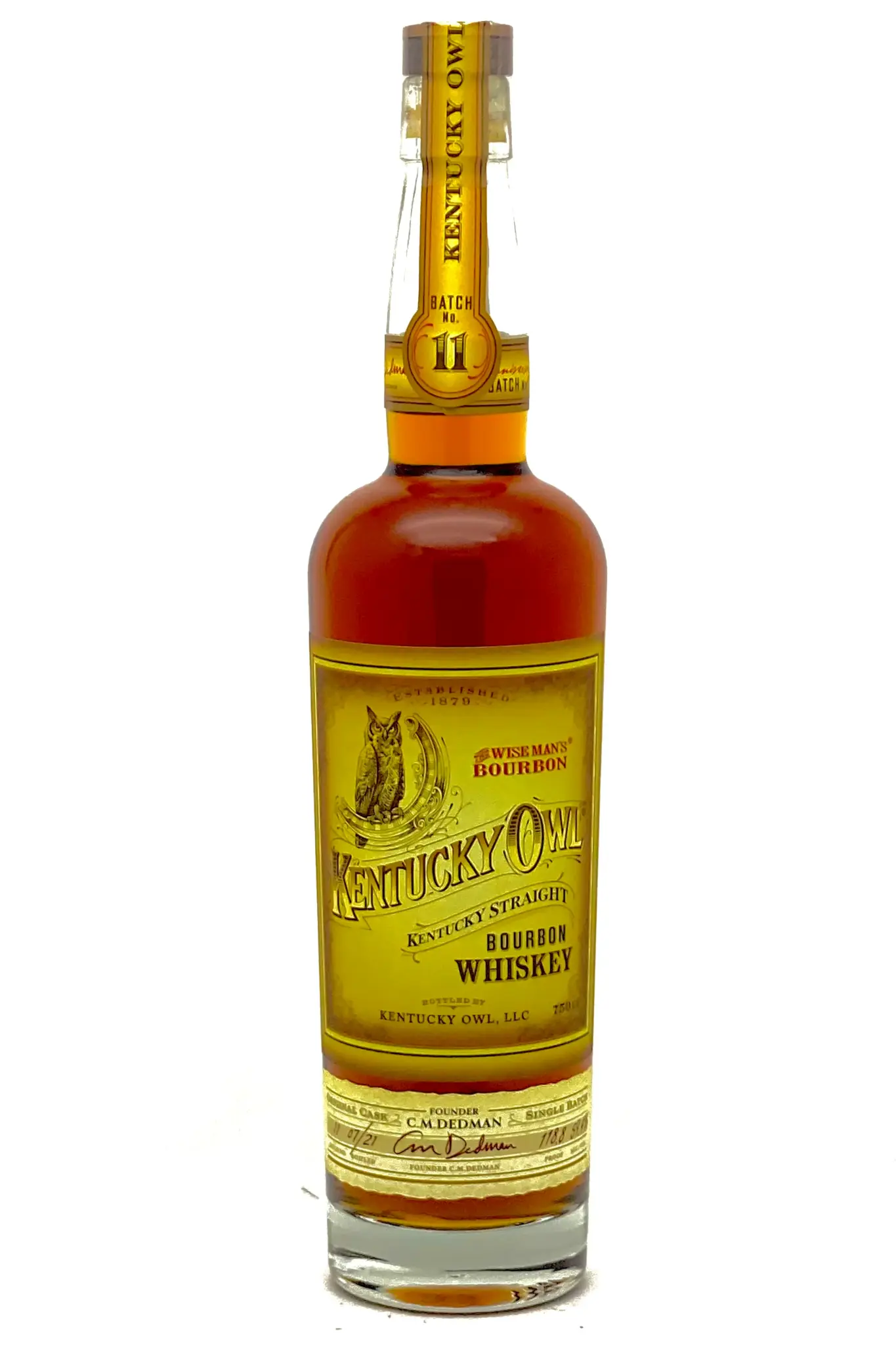 Kentucky Owl "Batch 11" Bourbon 750ml