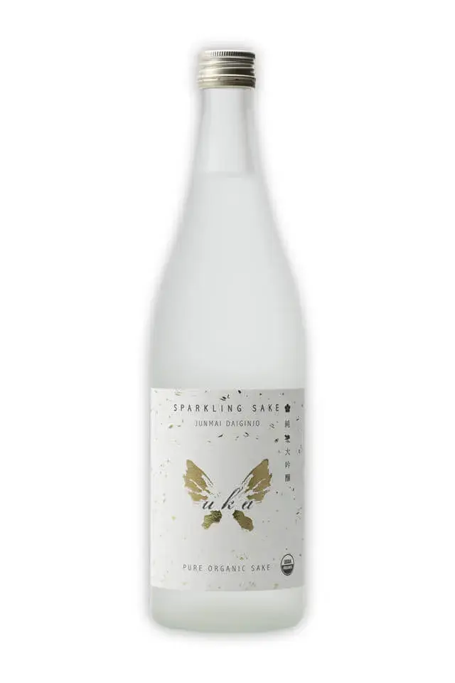 Uka Sparkling Junmai Daiginjo Sake - 720ml