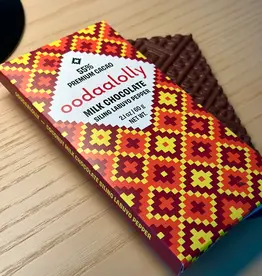 Oodaalolly 55% Coconut Milk Chocolate with Siling Labuyo Pepper