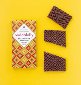 Oodaalolly 55% Coconut Milk Chocolate with Mango