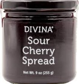 Divina Sour Cherry Spread 9 oz.