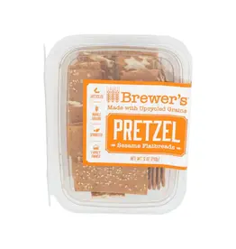 Brewer's Sesame Pretzel Flatbread - 5oz