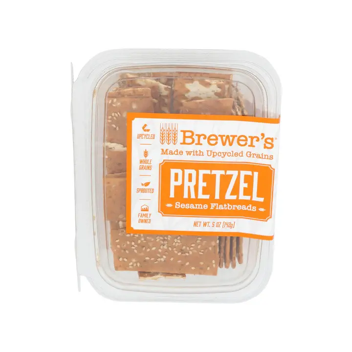 Brewer's Sesame Pretzel Flatbread - 5oz
