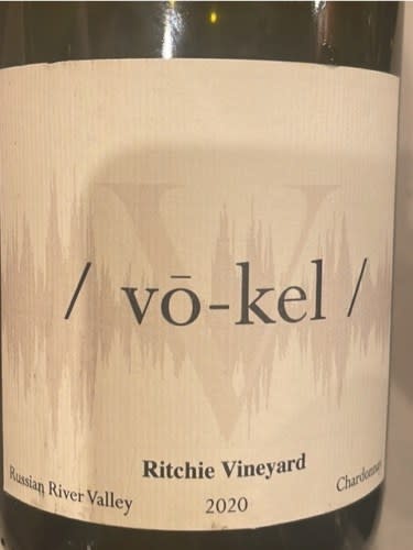 Vokel Ritchie Vineyard Charddonay -750ml