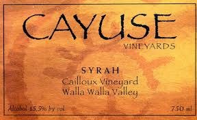 Cayuse, Cailloux, Syrah -750ml