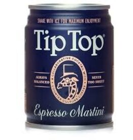Tip Top Espresso Martini Can -100ml