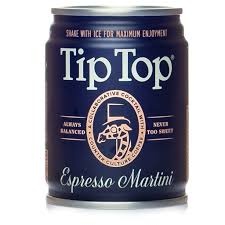 Tip Top Espresso Martini Can -100ml