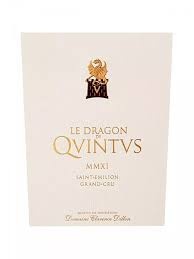 Chateau Quintus, Le Dragon de Quintos, 2015