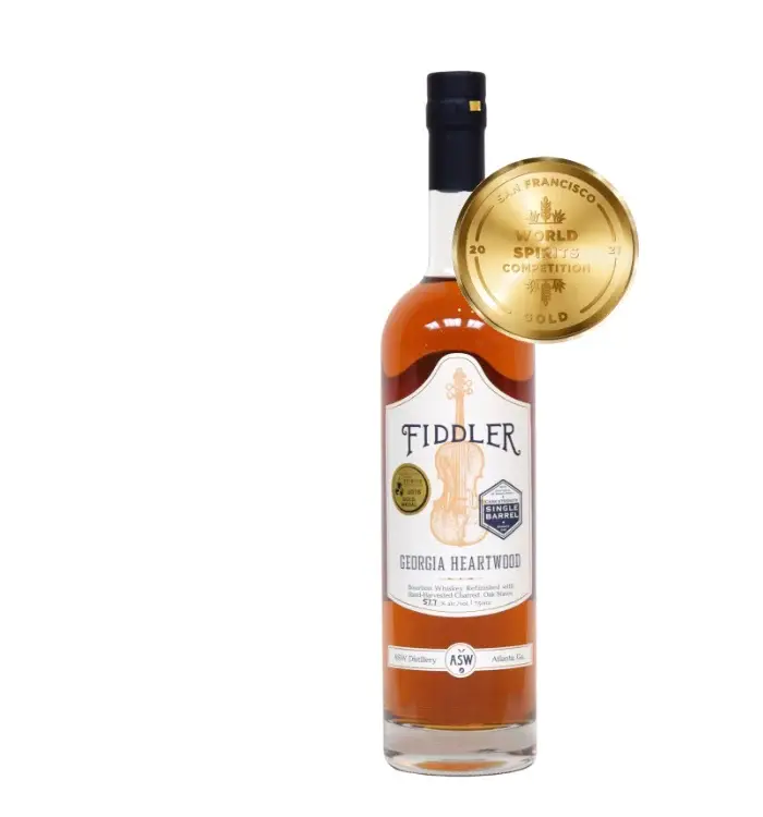 ASW Fiddler Georgia Heartwood Cask Strength Bourbon