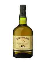 Redbreast, 15yr old, single pot still, Irish Whiskey. -750ml
