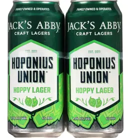 Jack's Abby Hopponius Union Hoppy Lager 4pk - 16oz.