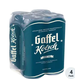 Gaffel Kolsch 4pk cans - 16oz.
