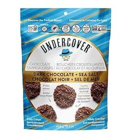 Undercover Undercover Dark Chocolate Sea Salt Quinoa Crisps