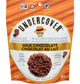 Undercover Undercover Milk Chocolate Sea Salt Quinoa Crisps